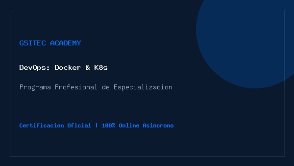 DevOps Essentials: Docker, Kubernetes y CI/CD en la Nube